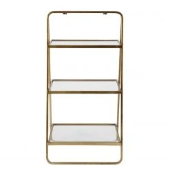 Red Living Regal Kajsa - Glas / Metall - Antik Gold -Wohnzimmermöbel boutique en ligne 1000275622 210630 12464800079 DETAILS P000000001000275622