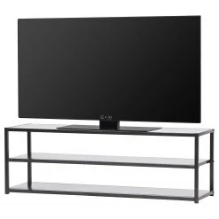 Red Living TV-Rack Kalix - Metall - Schwarz