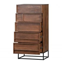 Red Living Kommode Borro I - Mango massiv / Metall - Mango / Schwarz -Wohnzimmermöbel boutique en ligne 1000275670 210630 12481500317 DETAILS P000000001000275670