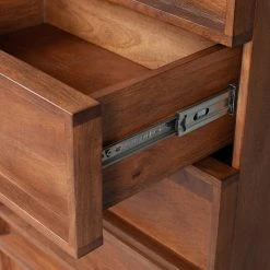 Red Living Kommode Borro I - Mango massiv / Metall - Mango / Schwarz -Wohnzimmermöbel boutique en ligne 1000275670 210630 12481600319 DETAILS P000000001000275670