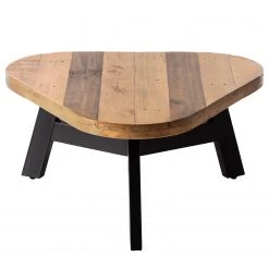 Ars manufacti Couchtisch Tamati (2er-Set) - Altholz Pinie / Metall - Pinie Dunkel / Schwarz -Wohnzimmermöbel boutique en ligne 1000276639 210629 06145000004 DETAILS P000000001000276639