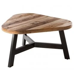 Ars manufacti Couchtisch Tamati (2er-Set) - Altholz Pinie / Metall - Pinie Dunkel / Schwarz -Wohnzimmermöbel boutique en ligne 1000276639 210629 06145000008 DETAILS P000000001000276639