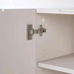 Studio Copenhagen Highboard Cooby - Muschelweiß / Eiche Hell -Wohnzimmermöbel boutique en ligne 1000276945 220713 045 DETAILS P000000001000276945