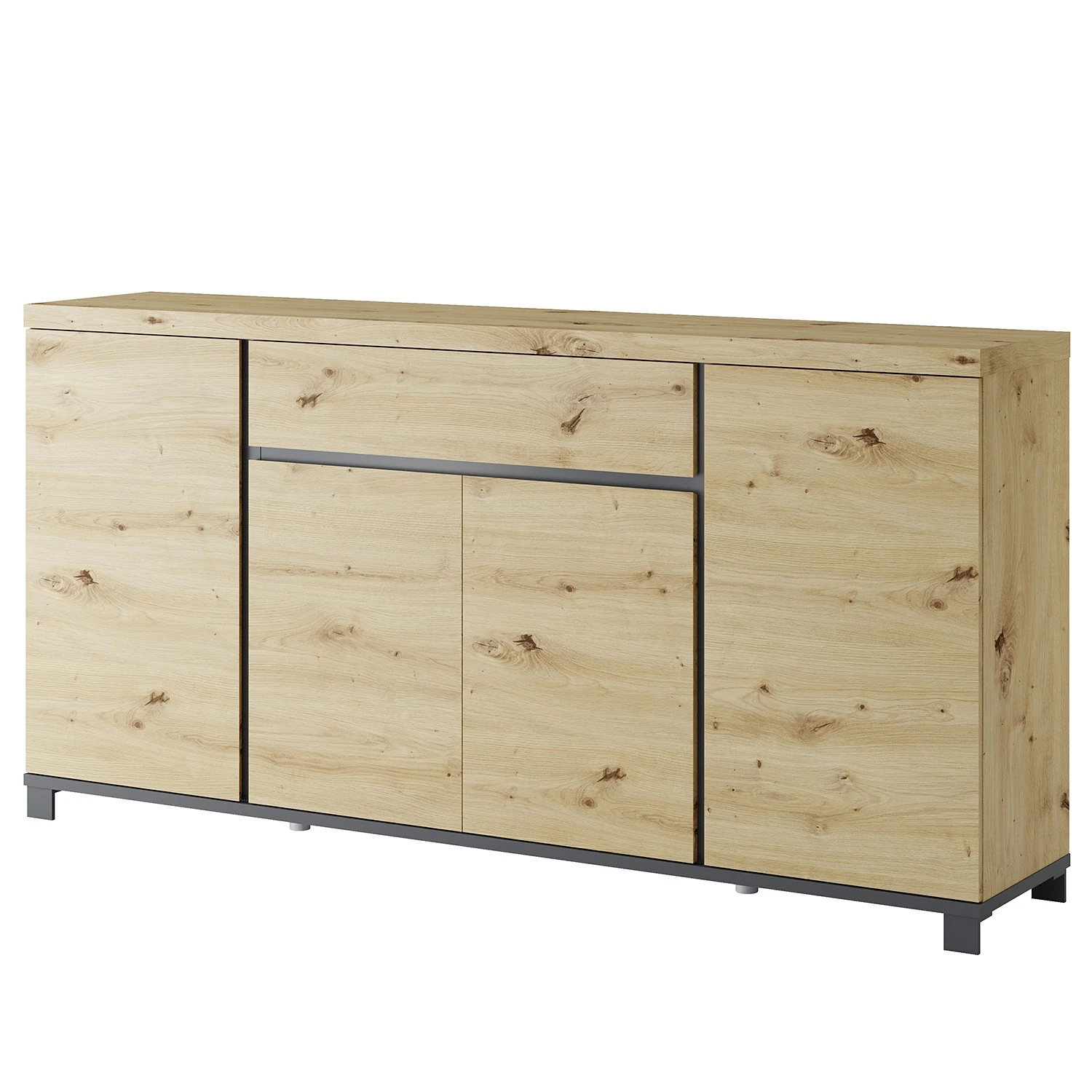 Loftscape Sideboard Bilsen II - Eiche Artisan Dekor 1 Loftscape Sideboard Bilsen II - Eiche Artisan Dekor