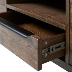 Red Living TV-Lowboard Berck - Echtholzfurnier / Metall - Raucheiche / Schwarz -Wohnzimmermöbel boutique en ligne 1000277624 210706 14080800008 DETAILS P000000001000277624