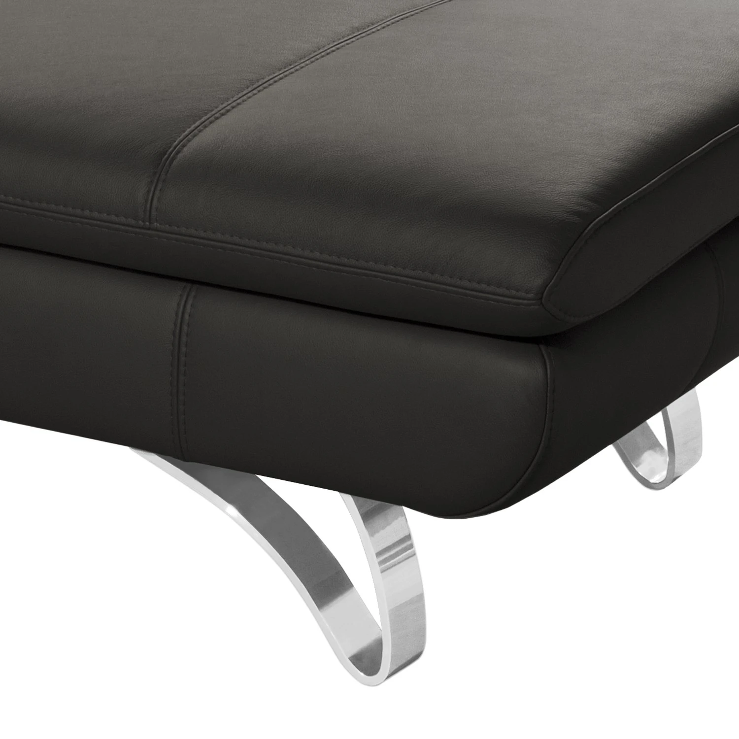 Loftscape Ecksofa Buin - Echtleder - Echtleder Canela: Anthrazit - Longchair davorstehend rechts 5 Loftscape Ecksofa Buin - Echtleder - Echtleder Canela: Anthrazit - Longchair davorstehend rechts – Bild 5