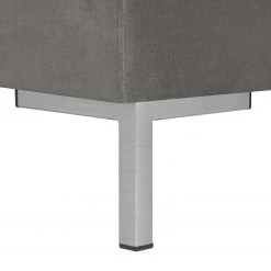 Fredriks Polsterhocker Summer - Samt Vaia: Grau -Wohnzimmermöbel boutique en ligne 1000279740 211217 13135900169 DETAILS P000000001000279740