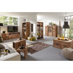 Wolf-Möbel Beistelltisch Container I (3er-Set) - Sheesham -Wohnzimmermöbel boutique en ligne 1000281785 220216 022 MOOD DETAILS P000000001000281785 mood