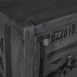 Wolf-Möbel Nachtkommode Container II - Akazie Grau -Wohnzimmermöbel boutique en ligne 1000281789 220223 060 DETAILS P000000001000281789