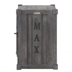 Wolf-Möbel Nachtkommode Container II - Akazie Grau -Wohnzimmermöbel boutique en ligne 1000281789 220616 033 DETAILS P000000001000281789