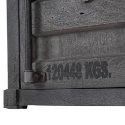 Wolf-Möbel Nachtkommode Container II - Akazie Grau -Wohnzimmermöbel boutique en ligne 1000281789 220616 039 DETAILS P000000001000281789