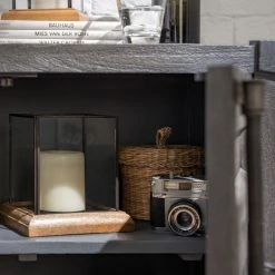 Wolf-Möbel Nachtkommode Container II - Akazie Grau -Wohnzimmermöbel boutique en ligne 1000281789 220728 024 MOOD DETAILS P000000001000281789 mood