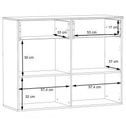 Loftscape Kommode Corey - Eiche Dekor / Grau 13 Loftscape Kommode Corey - Eiche Dekor / Grau -Wohnzimmermöbel boutique en ligne 1000282737 211109 144348000525 SKETCH DETAILS P000000001000282737 sketch