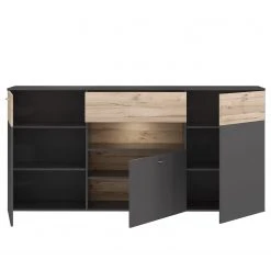 Loftscape Sideboard Corey - Inkl. Beleuchtung - Eiche Dekor / Grau -Wohnzimmermöbel boutique en ligne 1000282740 211109 14435000083 DETAILS P000000001000282740