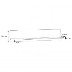 Loftscape Wandboard Corey - Eiche Dekor / Grau -Wohnzimmermöbel boutique en ligne 1000282744 211109 144353000563 SKETCH DETAILS P000000001000282744 sketch