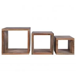 Ars Natura Beistelltisch Troon (3er-Set) - Mango massiv - Mango 6 Ars Natura Beistelltisch Troon (3er-Set) - Mango massiv - Mango -Wohnzimmermöbel boutique en ligne 1000283828 211228 120946000043 DETAILS P000000001000283828