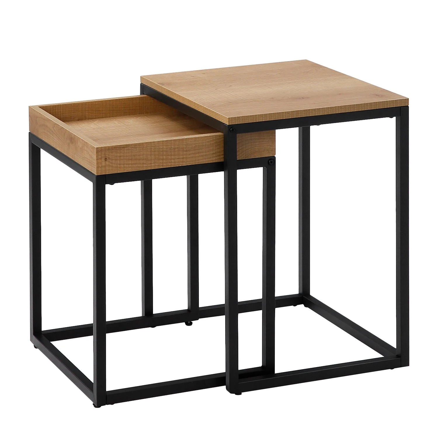 Red Living Beistelltisch Tuxford I (2er-Set) - Hellbraun 1 Red Living Beistelltisch Tuxford I (2er-Set) - Hellbraun