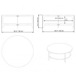 Loftscape Couchtisch Venla - Metall - Marmor Schwarz Dekor 7 Loftscape Couchtisch Venla - Metall - Marmor Schwarz Dekor -Wohnzimmermöbel boutique en ligne 1000284346 210809 06083400106 SKETCH DETAILS P000000001000284346 sketch