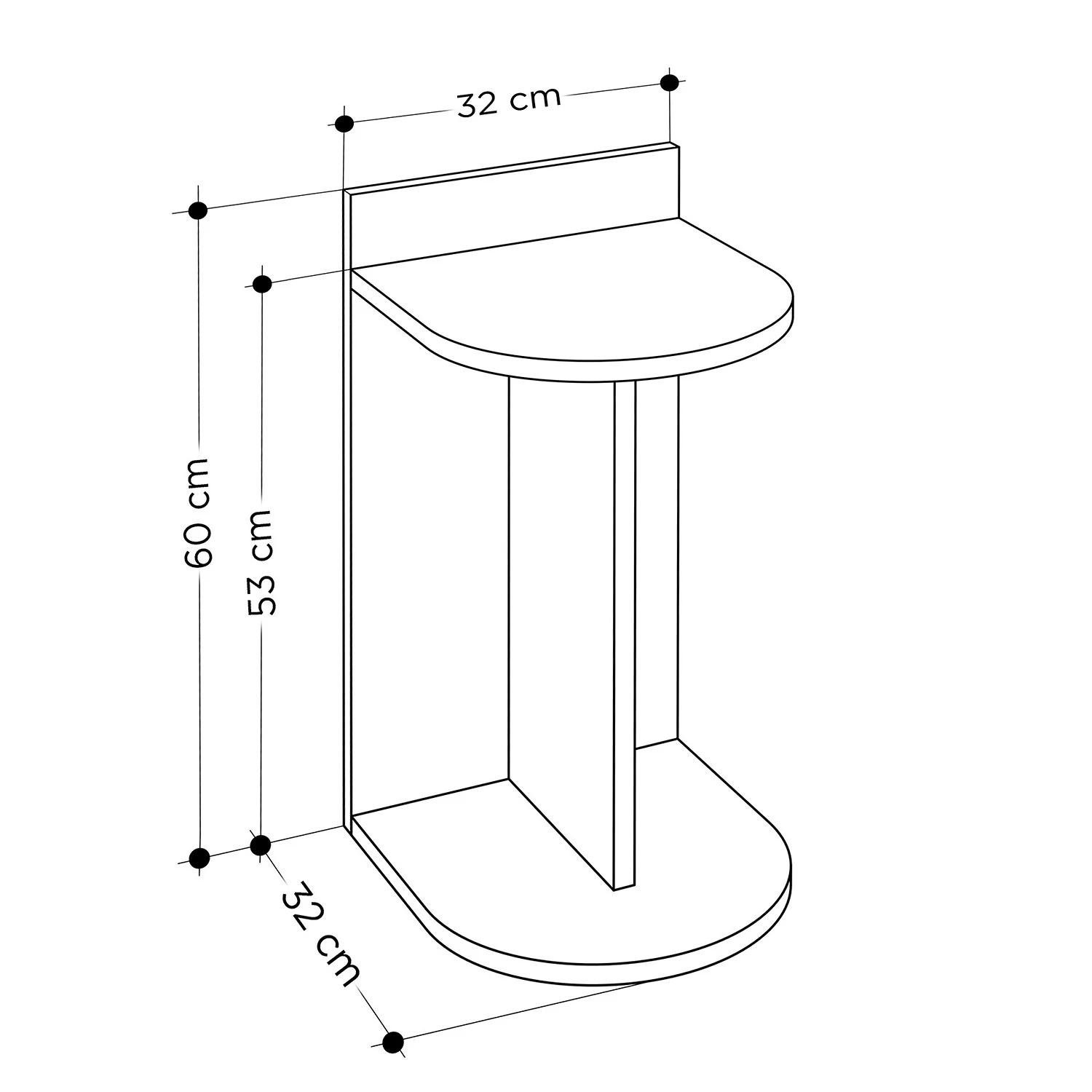 Loftscape Beistelltisch Dollon - Taupe 3 Loftscape Beistelltisch Dollon - Taupe – Bild 3