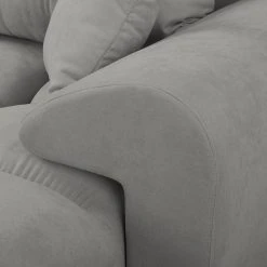 Loftscape Ecksofa Alport - Microfaser - Microfaser Enza: Grau - Longchair beidseitig montierbar -Wohnzimmermöbel boutique en ligne 1000287546 210831 12390200041 DETAILS P000000001000287546