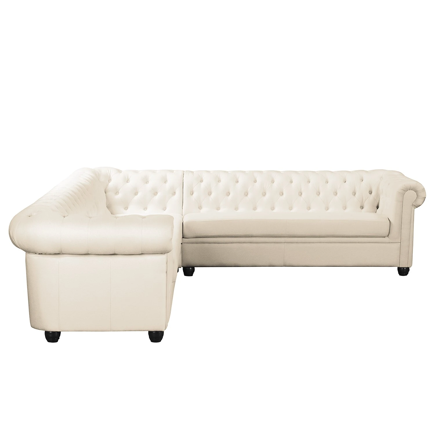 Ridgevalley Ecksofa Denzel - Webstoff Sogol: Creme - 265 x 265 cm - Gleichschenklig 2 Ridgevalley Ecksofa Denzel - Webstoff Sogol: Creme - 265 x 265 cm - Gleichschenklig – Bild 2