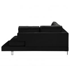 Loftscape Ecksofa Dert - Microfaser Jada: Schwarz - Ottomane davorstehend rechts -Wohnzimmermöbel boutique en ligne 1000287706 210930 133420000107 DETAILS P000000001000287706