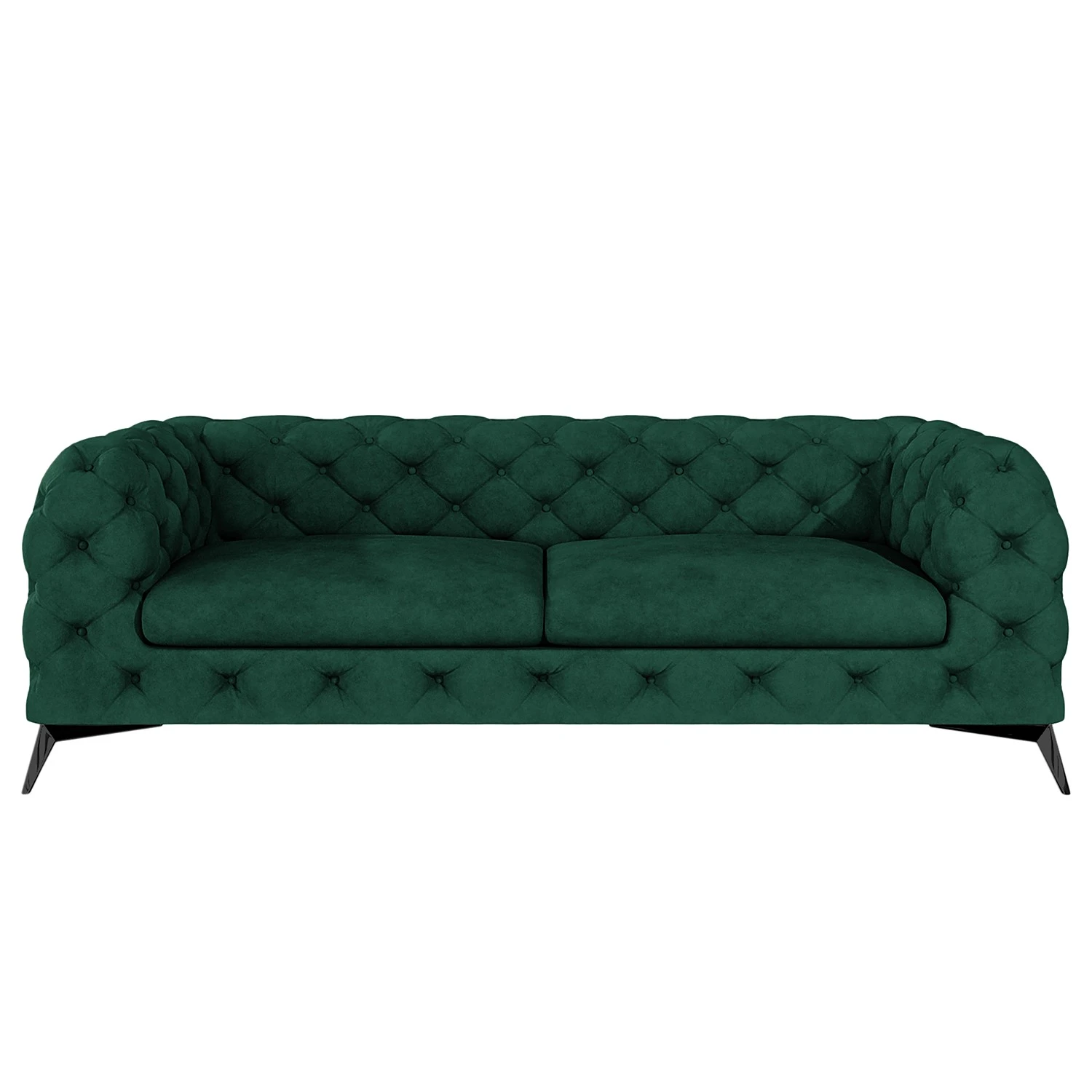 Jack & Alice Sofa Laviva I (2,5-Sitzer) - Samt Ravi: Antikgrün 4 Jack & Alice Sofa Laviva I (2,5-Sitzer) - Samt Ravi: Antikgrün – Bild 4