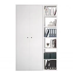 Fredriks Aktenschrank-Kombination Emporio III - Hochglanz Weiß