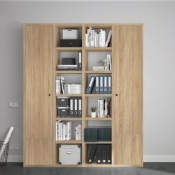 Fredriks Aktenschrank-Kombination Emporio VIII - Eiche Sonoma Dekor 5 Fredriks Aktenschrank-Kombination Emporio VIII - Eiche Sonoma Dekor -Wohnzimmermöbel boutique en ligne 1000289386 210914 13473700135 MOOD DETAILS P000000001000289386 mood