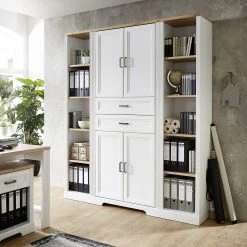 Ridgevalley Büroregal Jasmund II - Pinie Weiß Dekor -Wohnzimmermöbel boutique en ligne 1000293868 211020 085818000027 MOOD DETAILS P000000001000293868 mood