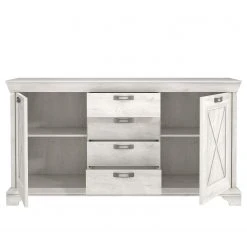 Ridgevalley Sideboard Kimbark II - Pinie Weiß Dekor -Wohnzimmermöbel boutique en ligne 1000295071 210924 143048000102 DETAILS P000000001000295071
