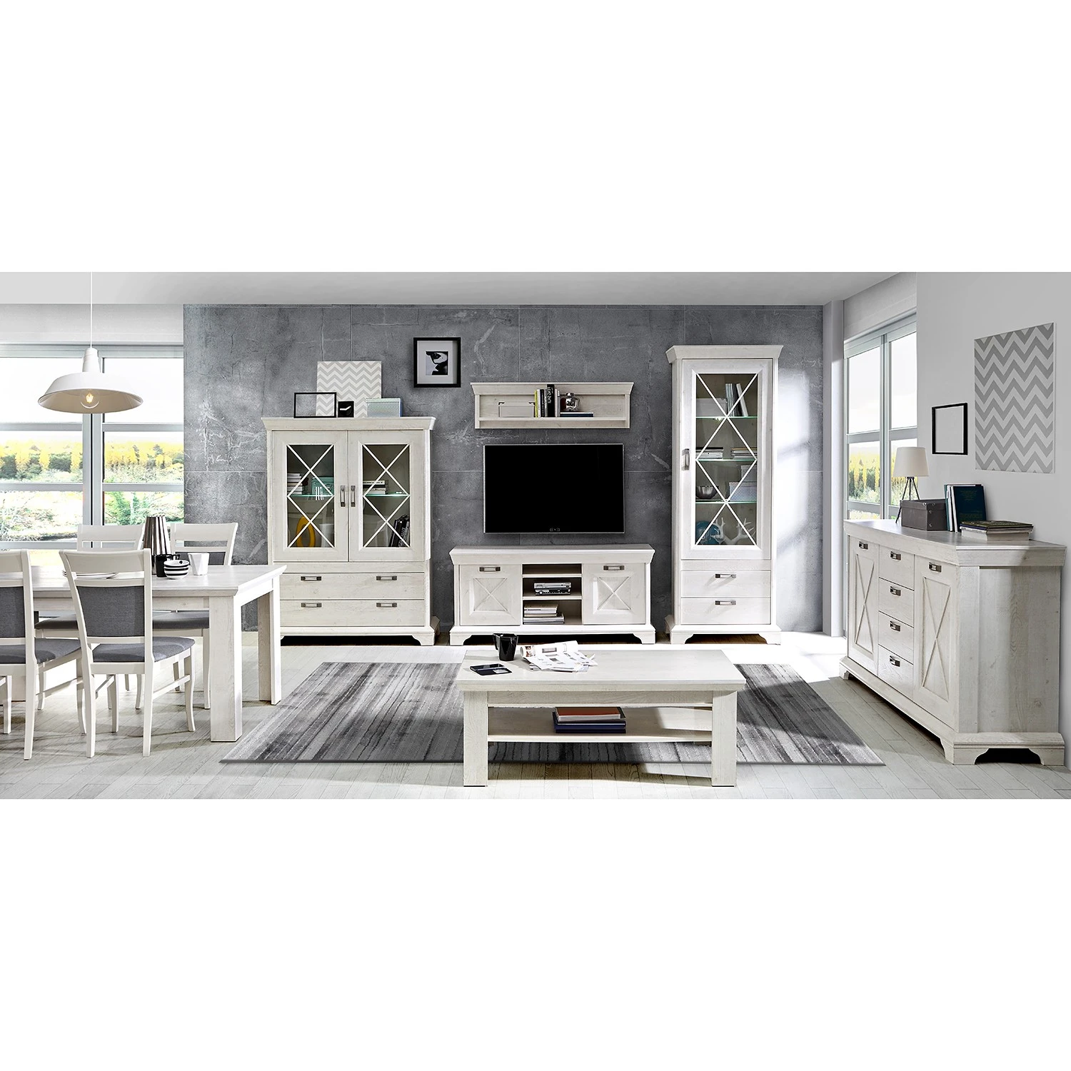 Ridgevalley Standvitrine Kimbark - Mit Beleuchtung 2 Ridgevalley Standvitrine Kimbark - Mit Beleuchtung – Bild 2