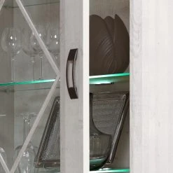 Ridgevalley Standvitrine Kimbark - Mit Beleuchtung 10 Ridgevalley Standvitrine Kimbark - Mit Beleuchtung -Wohnzimmermöbel boutique en ligne 1000295073 210924 143049000122 DETAILS P000000001000295073