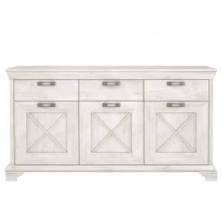 Ridgevalley Sideboard Kimbark I - Pinie Weiß Dekor -Wohnzimmermöbel boutique en ligne 1000295076 211125 144852000032 DETAILS P000000001000295076