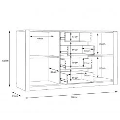 Loftscape Sideboard Truth - Eiche Sonoma Dekor 17 Loftscape Sideboard Truth - Eiche Sonoma Dekor -Wohnzimmermöbel boutique en ligne 1000295089 211125 144855000580 SKETCH DETAILS P000000001000295089 sketch
