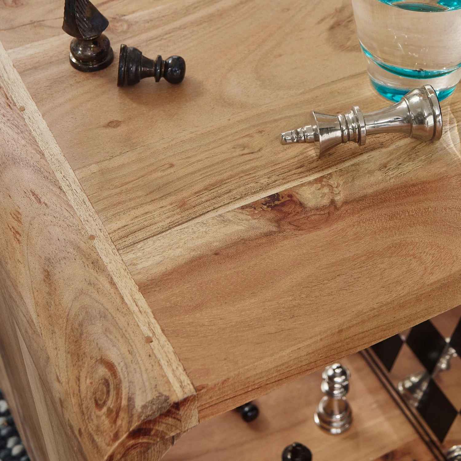 Ars Natura Beistelltisch Bornh (2er-Set) - Akazie massiv 6 Ars Natura Beistelltisch Bornh (2er-Set) - Akazie massiv – Bild 6