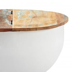 Ridgevalley Couchtisch Massaa III - Mango massiv / Metall - Mango / Weiß -Wohnzimmermöbel boutique en ligne 1000296379 210929 06333100258 DETAILS P000000001000296379