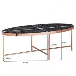 Red Living Couchtisch Lacaune - Glas / Metall - Marmor Schwarz Dekor 11 Red Living Couchtisch Lacaune - Glas / Metall - Marmor Schwarz Dekor -Wohnzimmermöbel boutique en ligne 1000296388 210929 06333100724 SKETCH DETAILS P000000001000296388 sketch