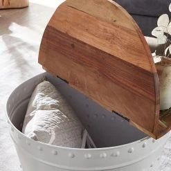 Ridgevalley Couchtisch Massaa II - Mango massiv / Metall - Mango / Weiß -Wohnzimmermöbel boutique en ligne 1000296399 210929 06333800390 DETAILS P000000001000296399