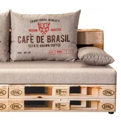 Mooved Schlafsofa Gabun - Flachgewebe - Braun / Beige - Keine Unterfederung -Wohnzimmermöbel boutique en ligne 1000296930 211018 10251902242 DETAILS P000000001000296930