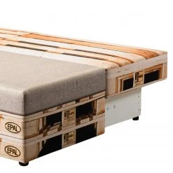 Mooved Schlafsofa Gabun - Flachgewebe - Braun / Beige - Keine Unterfederung -Wohnzimmermöbel boutique en ligne 1000296930 211018 10251902253 DETAILS P000000001000296930