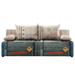 Mooved Schlafsofa Gabun - Flachgewebe - Grauweiß - Keine Unterfederung -Wohnzimmermöbel boutique en ligne 1000296934 211018 10252002263 DETAILS P000000001000296934