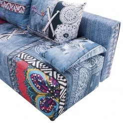 Mooved Schlafsofa Gabun - Flachgewebe - Blau / Rot - Wellenunterfederung 14 Mooved Schlafsofa Gabun - Flachgewebe - Blau / Rot - Wellenunterfederung -Wohnzimmermöbel boutique en ligne 1000296952 211018 10253002469 DETAILS P000000001000296952