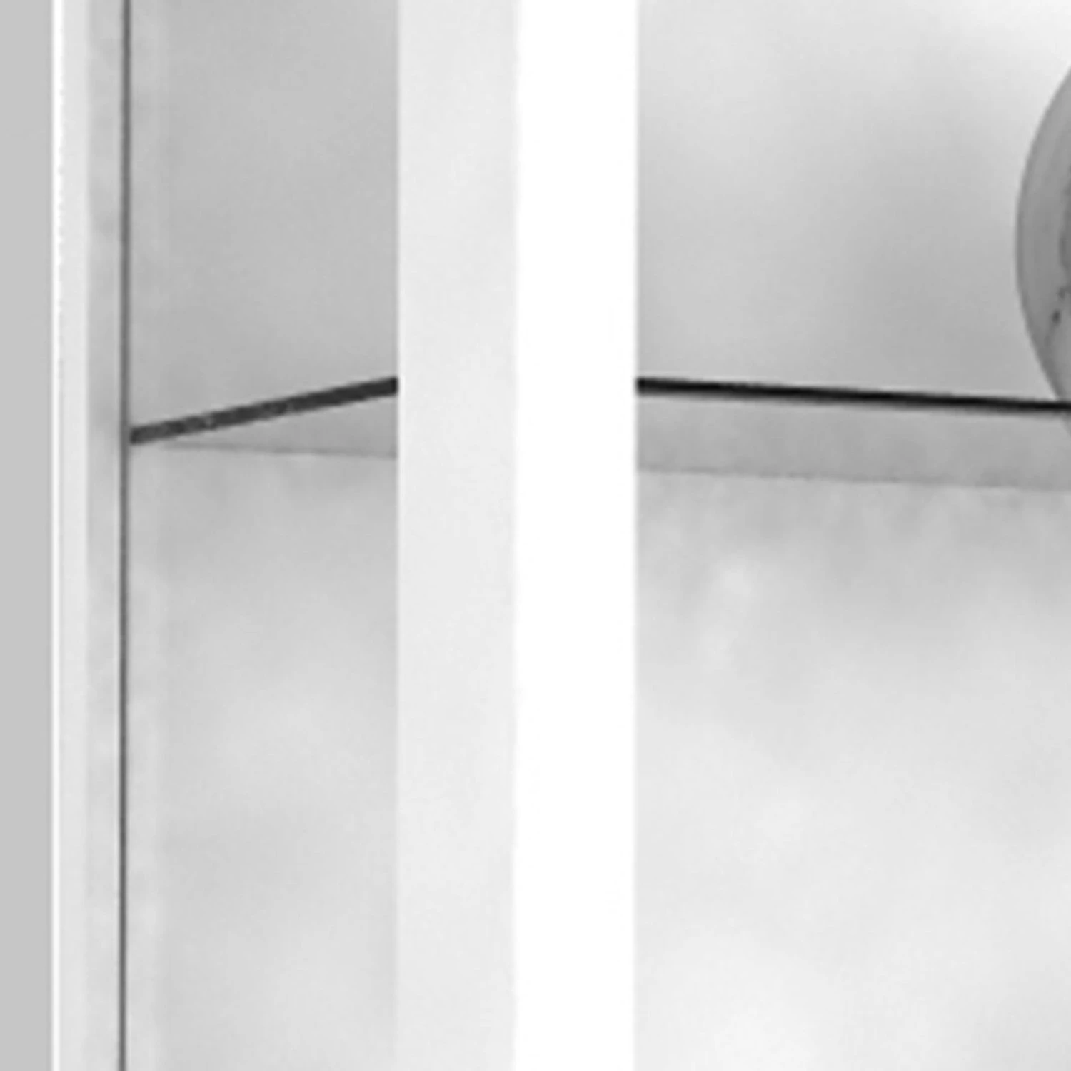 VCM Hängevitrine Udina - Weiß - Ohne Beleuchtung 2 VCM Hängevitrine Udina - Weiß - Ohne Beleuchtung – Bild 2