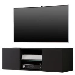 VCM TV-Lowboard Jusa - Schwarz - Breite: 115 cm