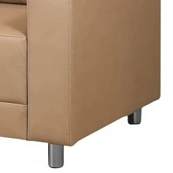 Loftscape Sofa Greenwood (3-Sitzer) - Kunstleder Gardi: Hellbraun -Wohnzimmermöbel boutique en ligne 1000298151 220204 142200000135 DETAILS P000000001000298151