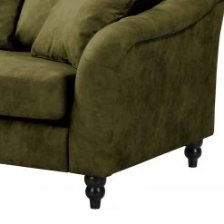 Red Living Sofa Lovis (3-Sitzer) - Microfaser Rica: Antikgrün -Wohnzimmermöbel boutique en ligne 1000298860 211214 18015500719 DETAILS P000000001000298860