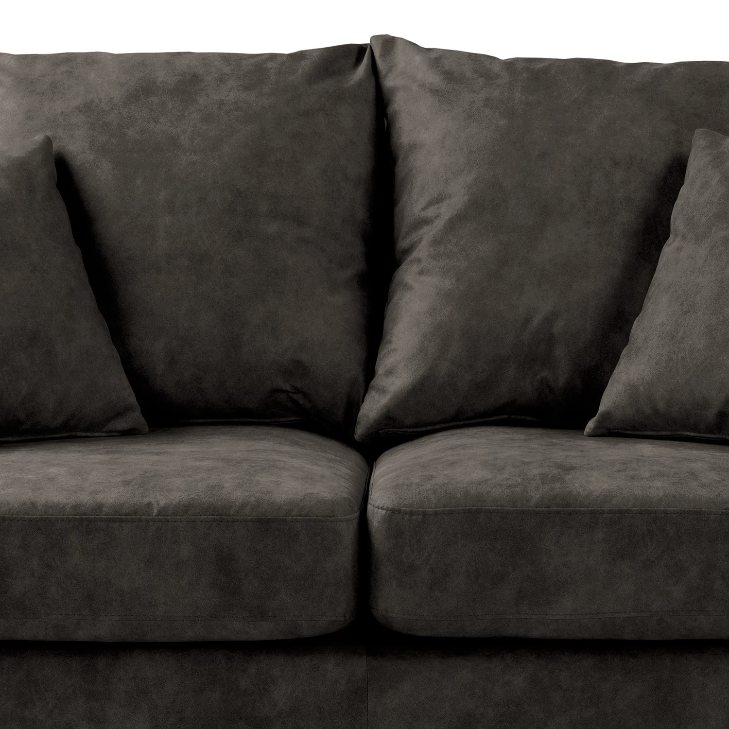 Red Living Sofa Lovis (2-Sitzer) - Microfaser Rica: Grau 6 Red Living Sofa Lovis (2-Sitzer) - Microfaser Rica: Grau – Bild 6