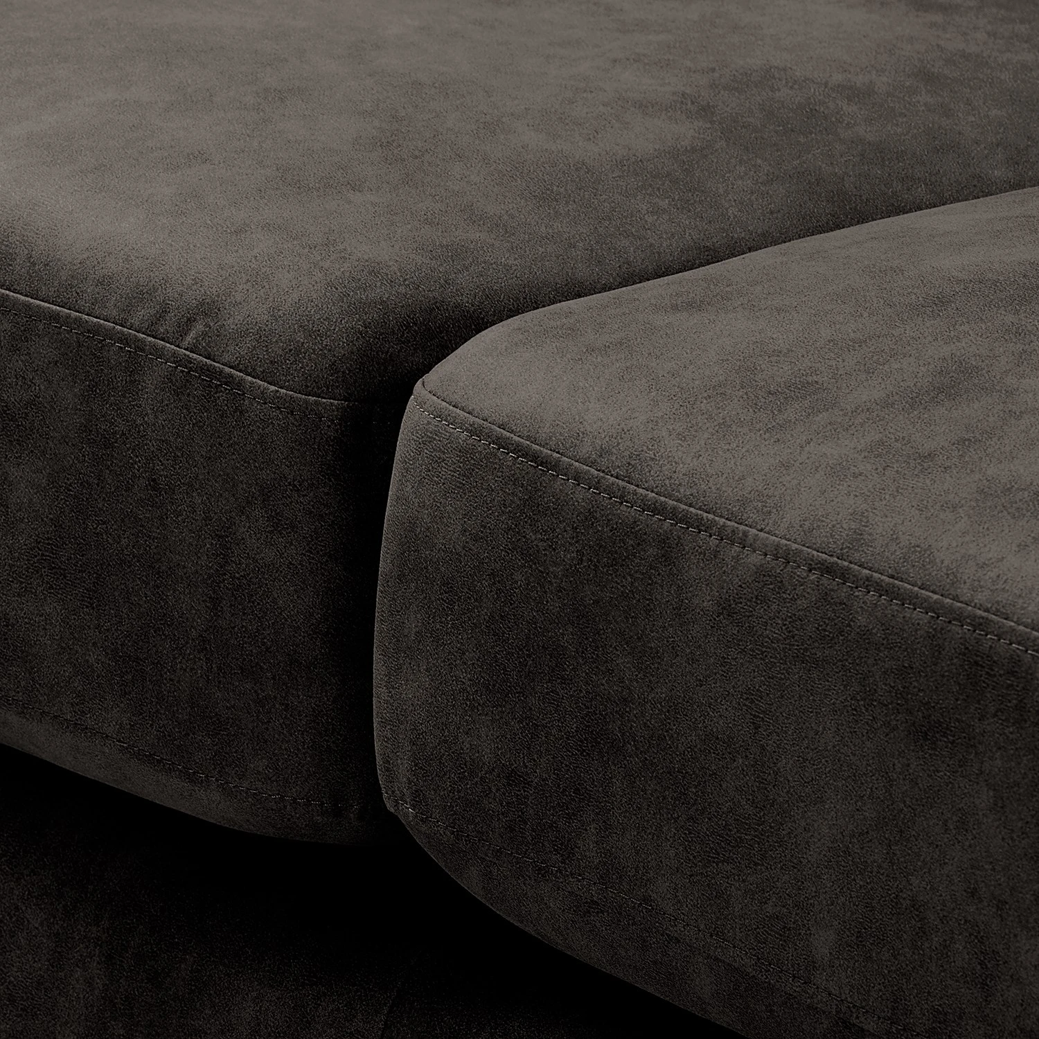 Red Living Sofa Lovis (2-Sitzer) - Microfaser Rica: Grau 9 Red Living Sofa Lovis (2-Sitzer) - Microfaser Rica: Grau – Bild 9