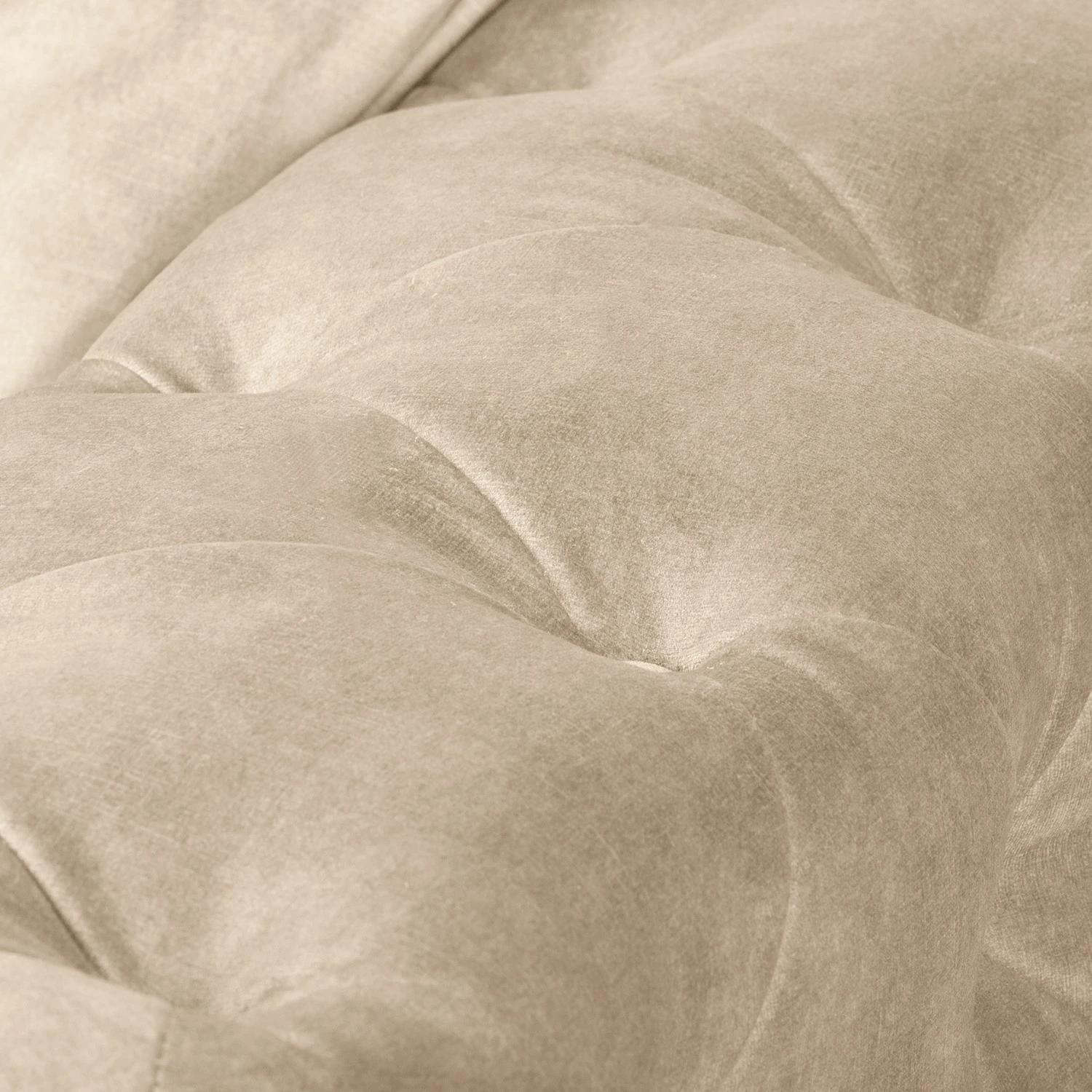 Red Living Ecksofa Grotta - Samt Tomi: Creme - Gleichschenklig - Ohne Schlaffunktion 11 Red Living Ecksofa Grotta - Samt Tomi: Creme - Gleichschenklig - Ohne Schlaffunktion – Bild 11